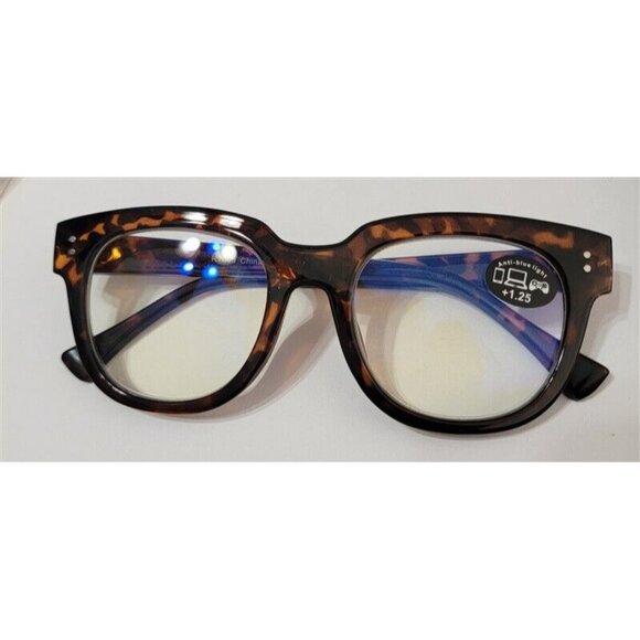 NWT EyeKepper Brown Tortoiseshell 1.25 Cat Eye Thick Reading Nerd Glasses 117215 - Picture 5 of 5